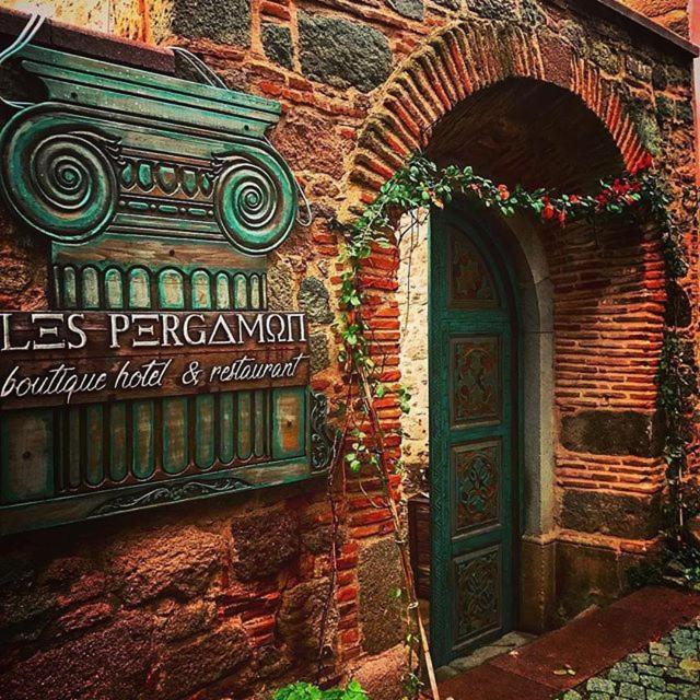 Les Pergamon Boutige Otel Restourant Bergama Exterior photo